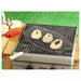 BBQ Barbecue Meat Burger Fish Long Handle 45 X 25cm Grill Large Oval Basket Edco - UK Camping And Leisure