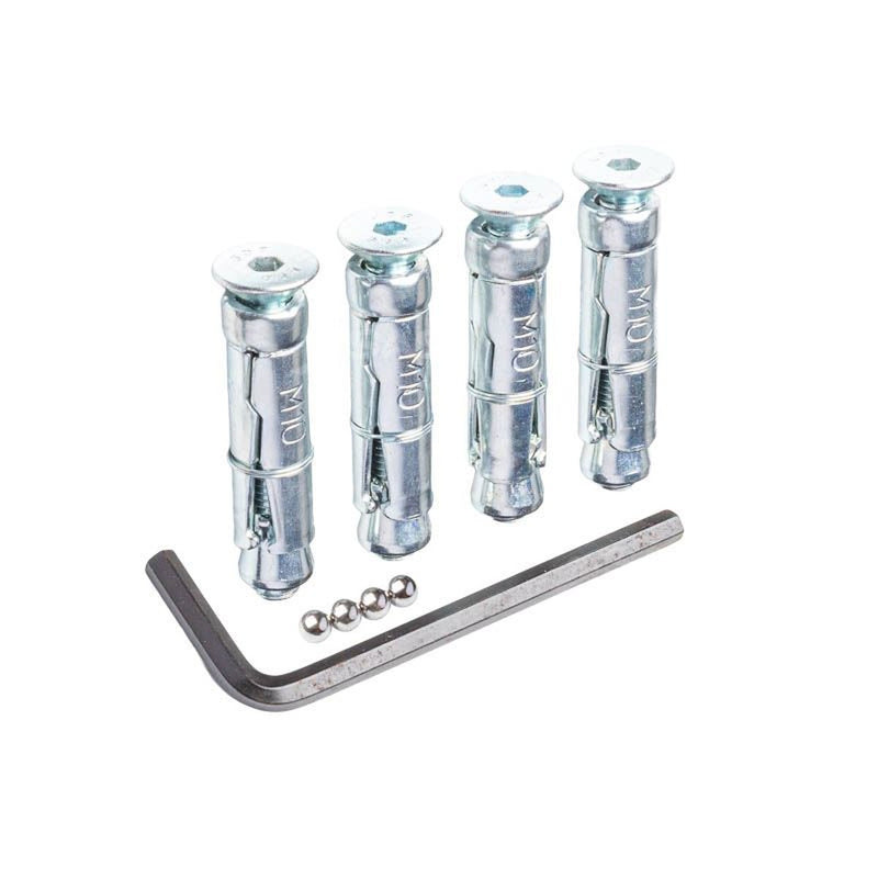 SAS Security Products SAS Replacement Security Fixing Kit x 4 | UK Camping and Leisure