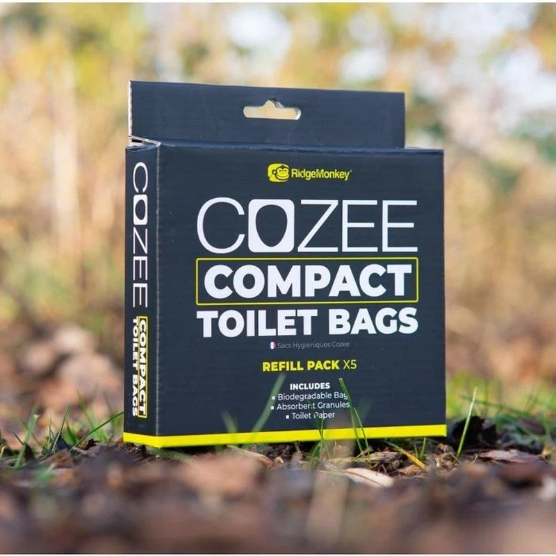 RidgeMonkey CoZee Compact Toilet Bags Refill Pack | Camping > Toilets and Hygiene > Portable Camping Toilets | UK Camping and Leisure