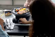 Campingaz 360 Grill CV Table Top Gas BBQ & Stove in Anthracite