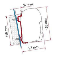 Fiamma F45 Adapter Kit Ford Transit High Roof 98655-741