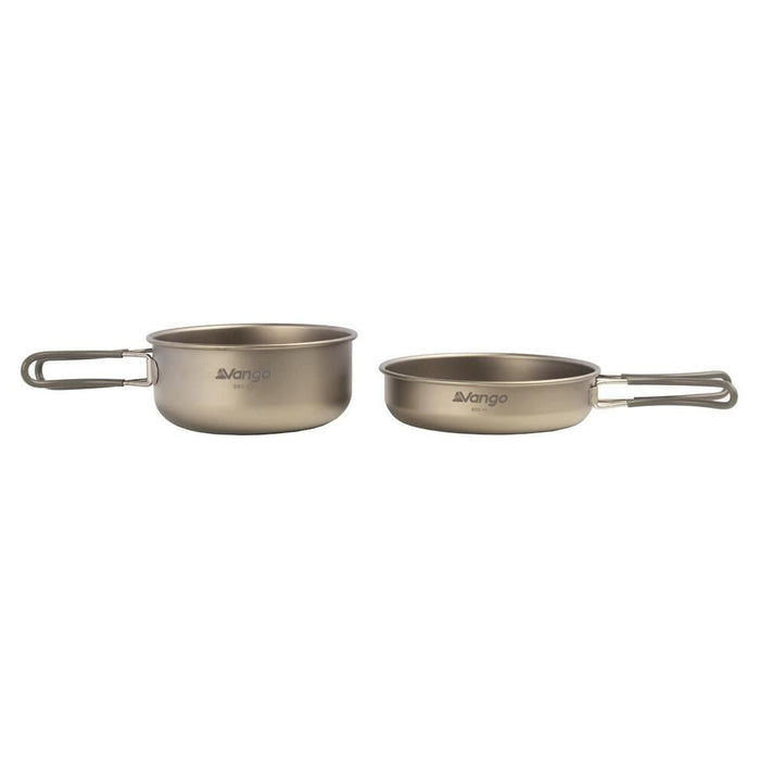 Vango Titanium 2 Piece Cook Set Titanium Vango - UK Camping And Leisure