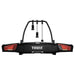 Thule Velo Space XT three-bike platform towbar bike rack black/aluminium Towbar Bike Rack Thule - UK Camping And Leisure