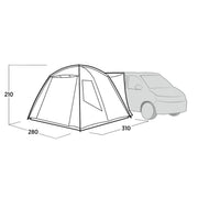 Easy Camp Utne Driveaway Awning Campervan Low (180-200cm) - View 9