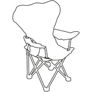 Quest Childrens Monkey Fun Folding Chair 5203m Quest - UK Camping And Leisure