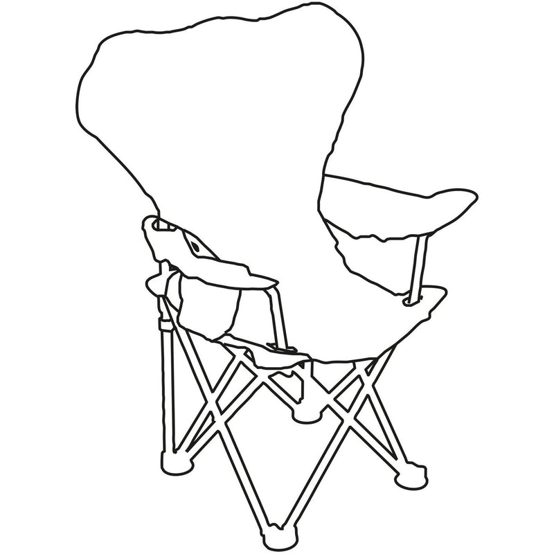 Quest Childrens Monkey Fun Folding Chair 5203m Quest - UK Camping And Leisure