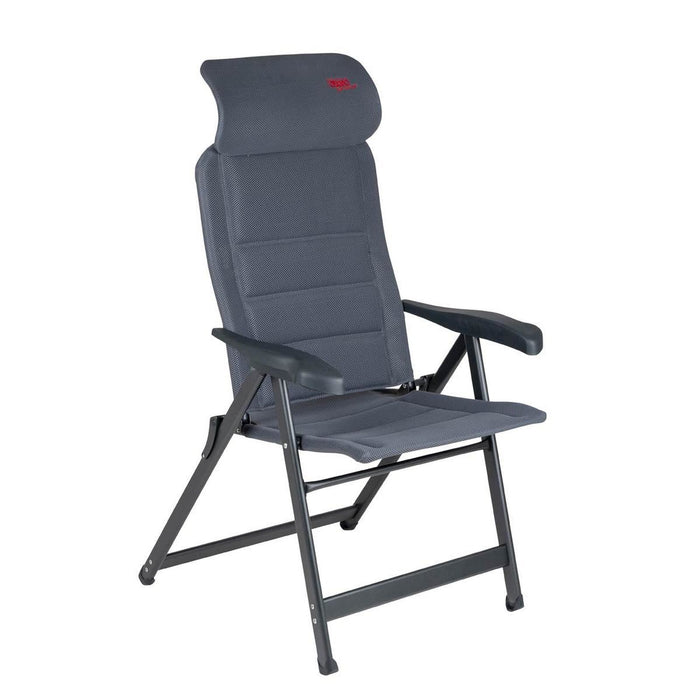 Crespo Chair AP/237 Air Deluxe Compact Grey Crespo - UK Camping And Leisure