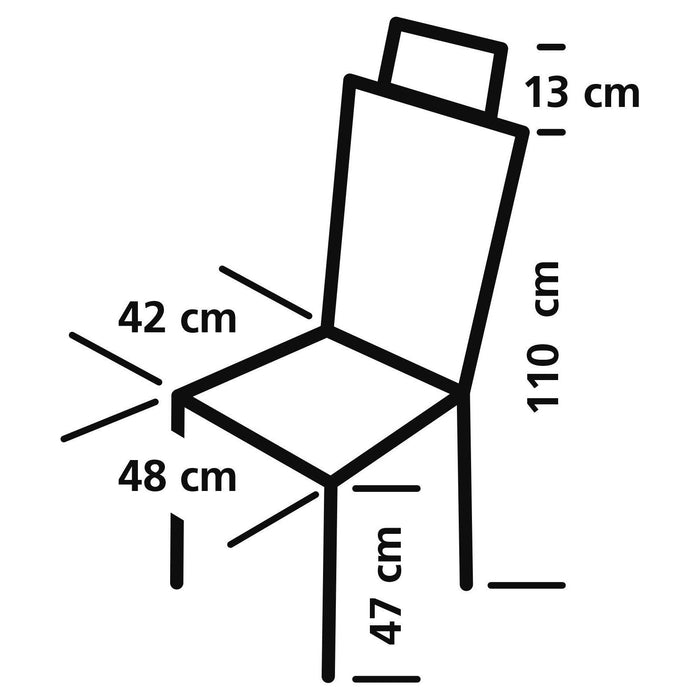 Chateau camping chair (order in multiples of 2) ETCF13490100 Eurotrail - UK Camping And Leisure