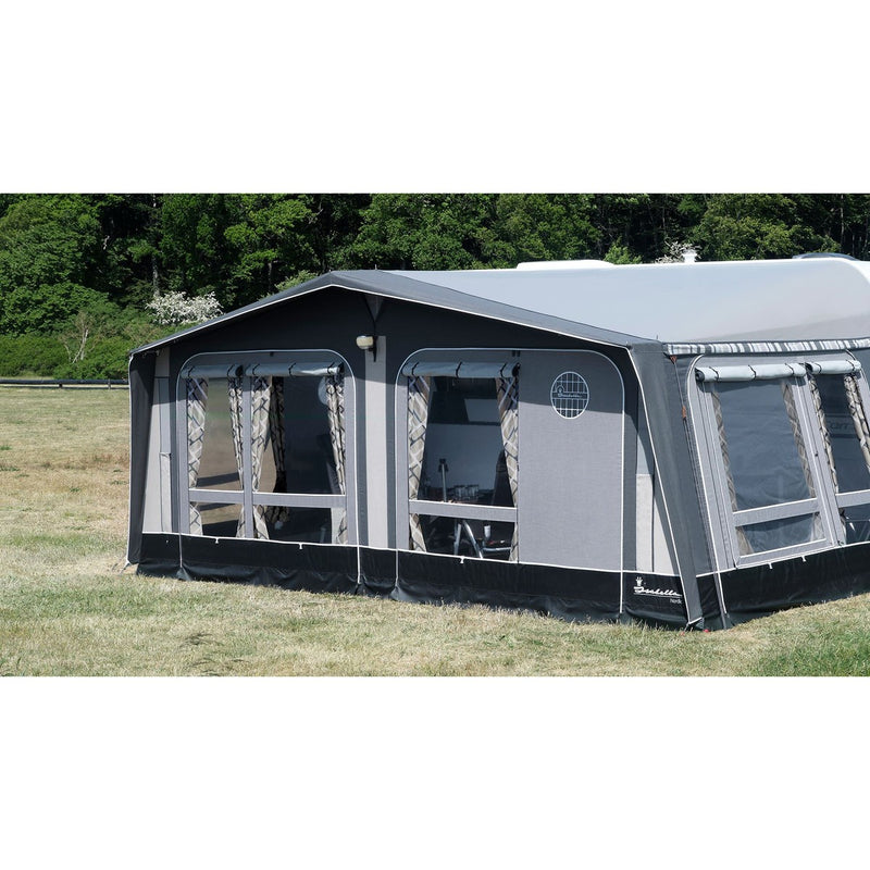 Isabella Nordic 240 Awning with Mega Frame | poled, breathable, steel pole, porch