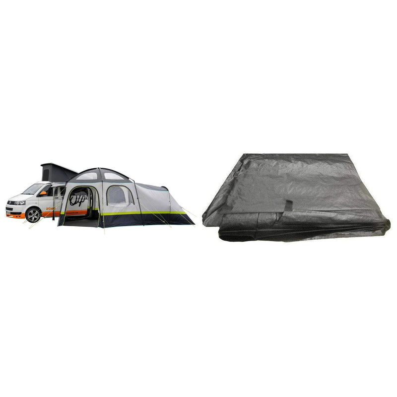 Olpro Hive Campervan Driveaway Awning (Poles) - with Sleeping Pod Low Bundle