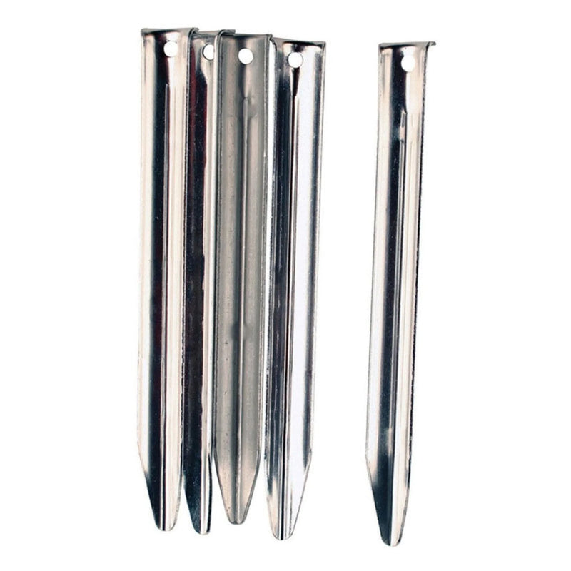 Olpro V Tent Pegs Pack of 10 - 23cm Durable Steel