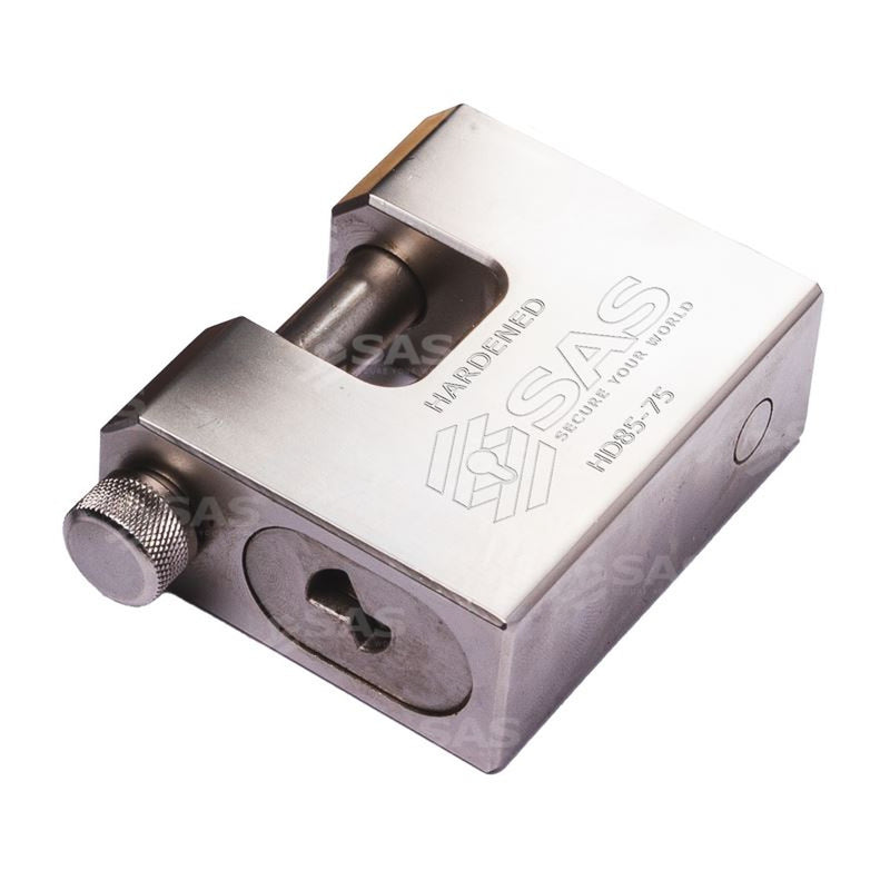 SAS Security Products SAS HD85-75 Sliding Shackle Padlock Lock Standard - Image 2 of 6 | UK Camping and Leisure