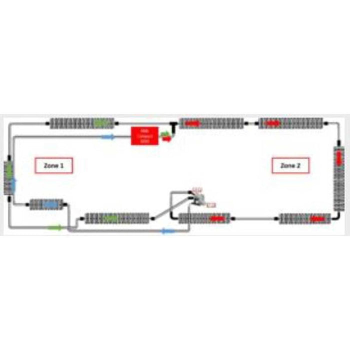 Alde Compact 3030 with Roof Flue