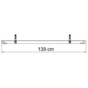 Fiamma Rail Plus Xl Deep Black 98656M589 Fiamma - UK Camping And Leisure