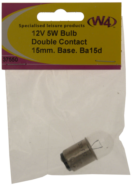 W4 15D Bulb 5W 12V 37550 W4 - UK Camping And Leisure