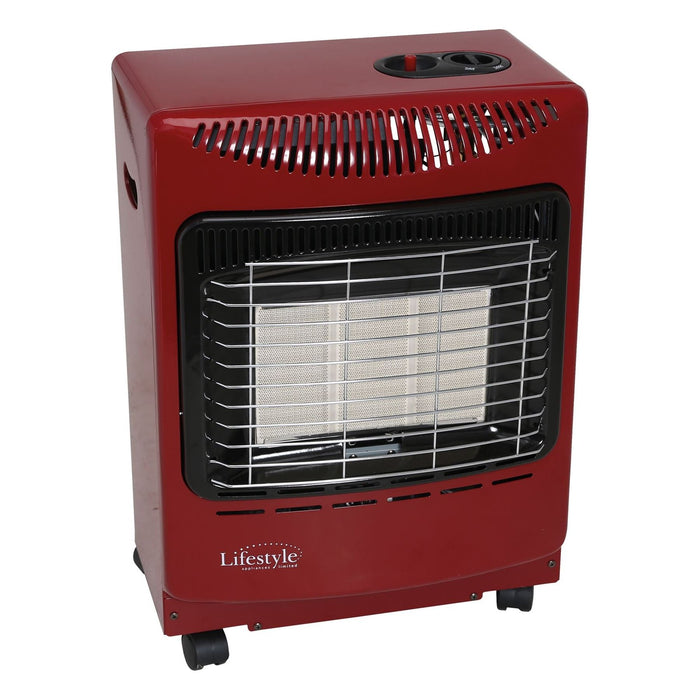 Small Gas Cabinet heater Red 505-122 Quest - UK Camping And Leisure