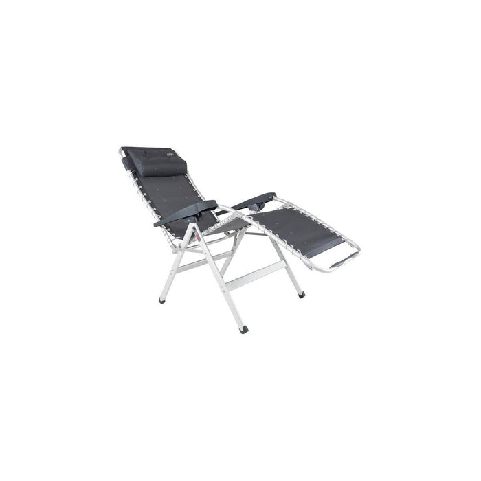 Crespo Zero Gravity Chair AL/232 Dark Grey Crespo - UK Camping And Leisure