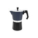 Bo-Camp Industrial Collection Percolator Hudson Blue 9 Cups Bo-Camp - UK Camping And Leisure