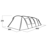 Easy Camp Sola 6 Pole Tent Blue 6 Person Easy Camp - UK Camping And Leisure