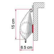Fiamma Caravanstore XL ZIP 310 Privacy Room (08363-02-) Fiamma - UK Camping And Leisure