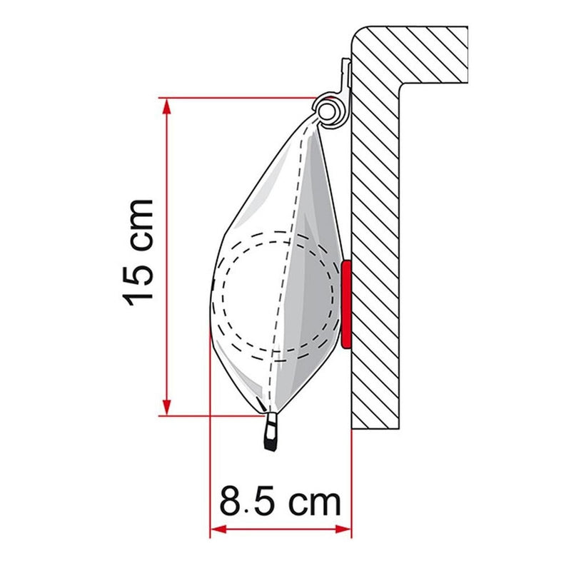 Fiamma Caravanstore XL ZIP 310 Privacy Room (08363-02-) Fiamma - UK Camping And Leisure