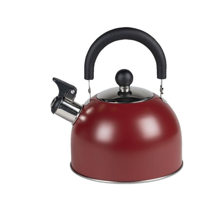 Kampa Brew 2 Litre Whistling Kettle - Ember Red UK Camping And Leisure - UK Camping And Leisure