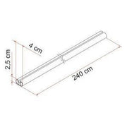 Fiamma Fixing Bar Pro L 98655-295 Fiamma - UK Camping And Leisure