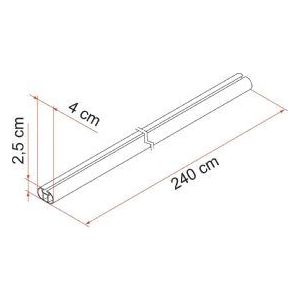 Fiamma Fixing Bar Pro L 98655-295 Fiamma - UK Camping And Leisure