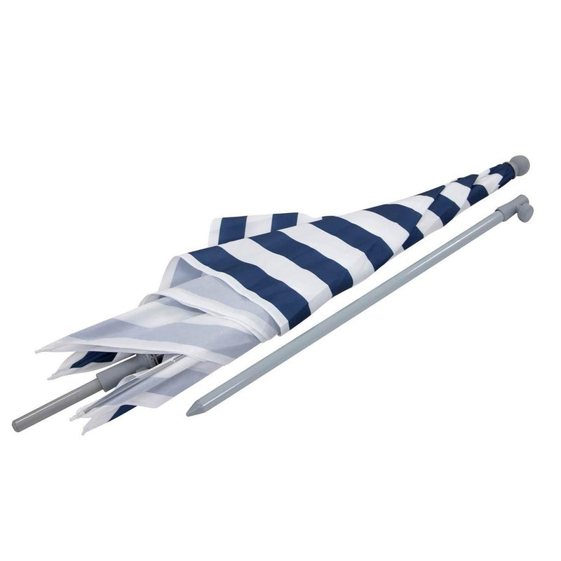 Bo-Camp Parasol Beach Articulated Arm Polyester Dia 165cm Bo-Camp - UK Camping And Leisure