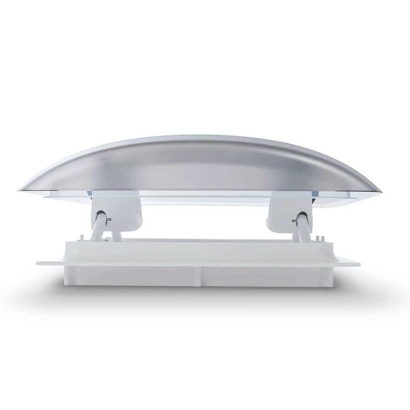 MPK VisionVent S Pro 280x280mm Vented Rooflight Signal White 24-46mm MPK - UK Camping And Leisure