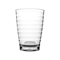 Bo-Camp Lemonade Glass Polycarbonate Ribbed 350 ml 4 Pieces