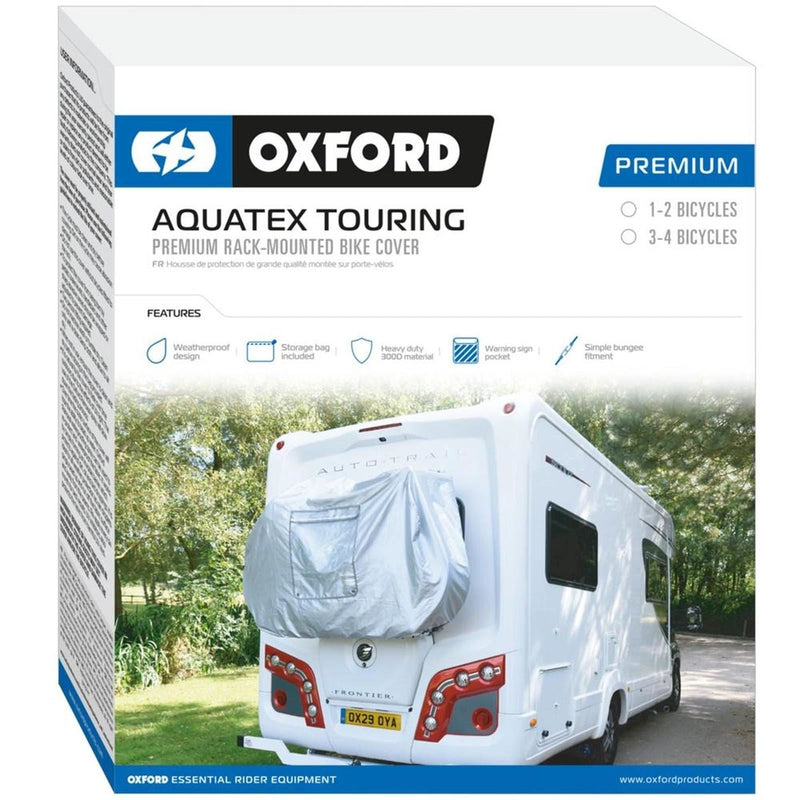 Aquatex Premium Motorhome Bike Cover 1-2 Bikes Oxford - UK Camping And Leisure
