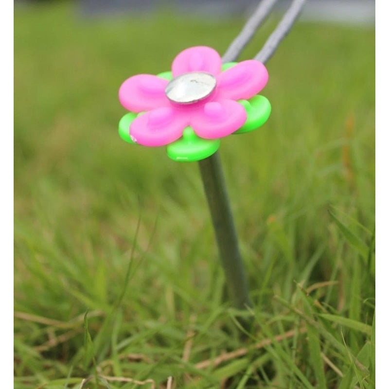 Blue Diamond 20 x Daisy Hard Ground Pegs with Interchangable Heads - View 4