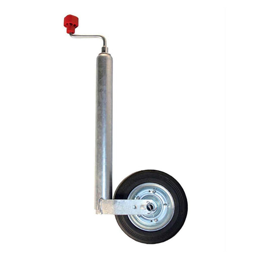 AL-KO Plus Jockey Wheel (48mm Shaft, 200 x 50mm Wheel, 150kg Max.) AL-KO - UK Camping And Leisure