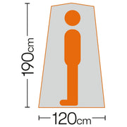 Pop up Toilet tent a1003 Quest - UK Camping And Leisure