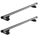 Thule ProBar Evo Roof Bars Aluminum fits Dacia Sandero II 2013-2020 Hatchback 5-dr with fixed points and flush rail foot Thule - UK Camping And Leisure