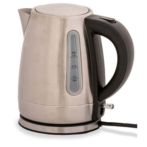 Quest Rocket 1L Caravan Motorhome Low Wattage Kettle - Stainless Steel Quest - UK Camping And Leisure