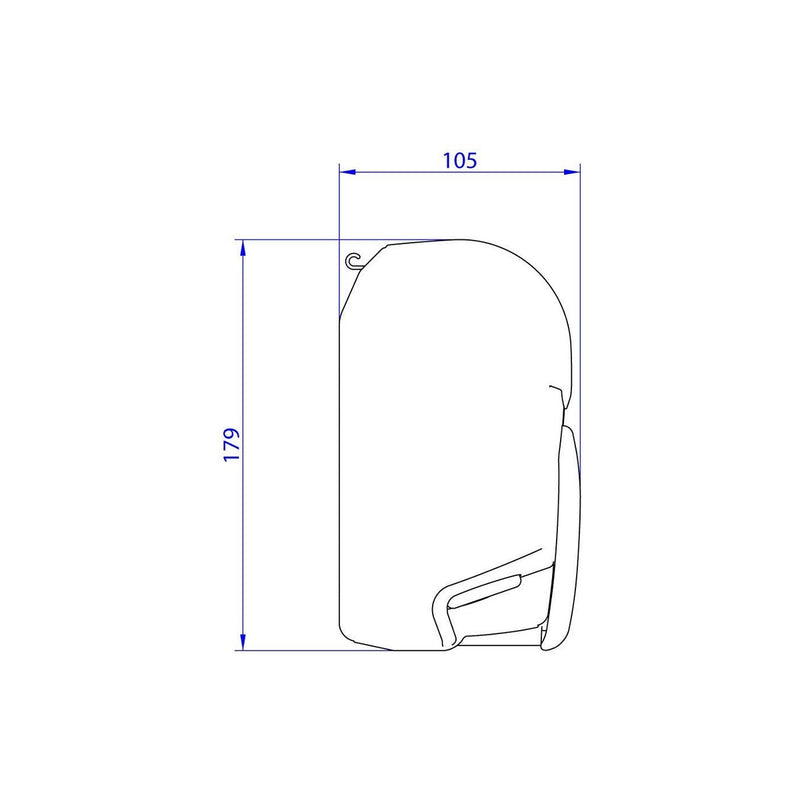 Thule Omnistor 8000 6.00x2.75m Wall Awning Anthracite with Fabric Finish Mystic Grey - View 4