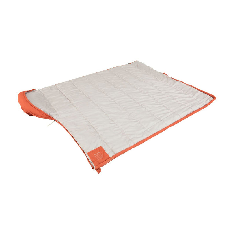 Outwell Campion Lux Orange Single Sleeping Bag 3 Season - View 2