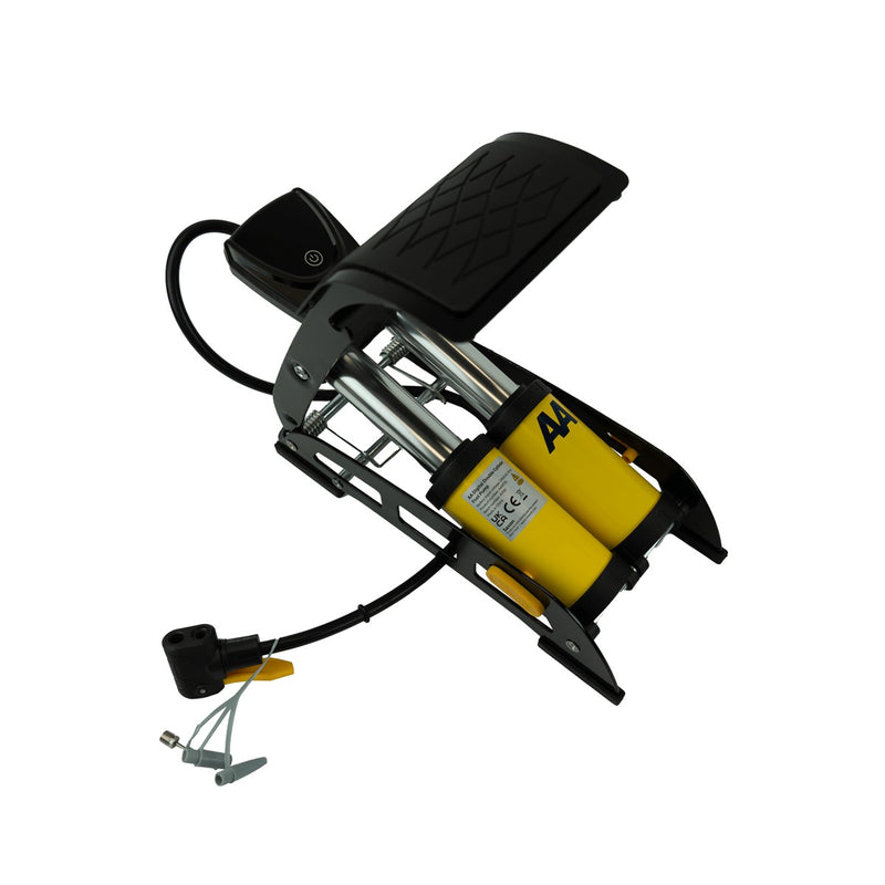 AA Digital Double Cylinder Barrel Foot Pump - View 2