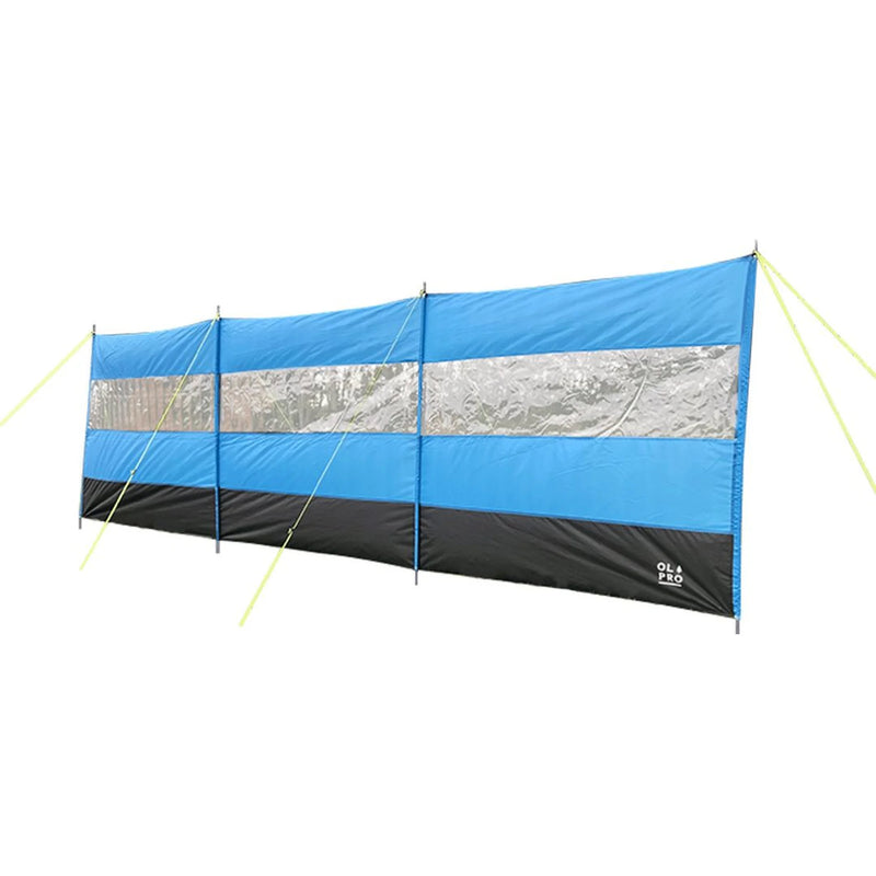Olpro Compact Vision Windbreak 3-Panel with PVC Windows