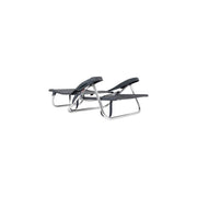 Crespo Beach Chair AL/221 Dark Grey Crespo - UK Camping And Leisure