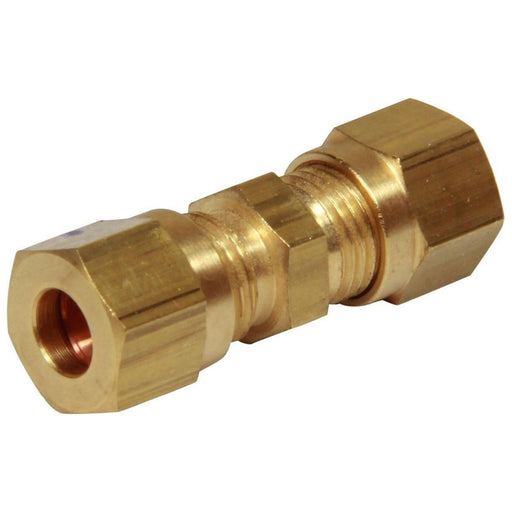 AG Straight Coupling 6mm to 6mm Compression for Gas Pipes AG - UK Camping And Leisure