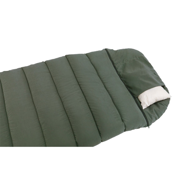 Outwell Constellation Lux Green Single Sleeping Bag 3-4 Season - View 5