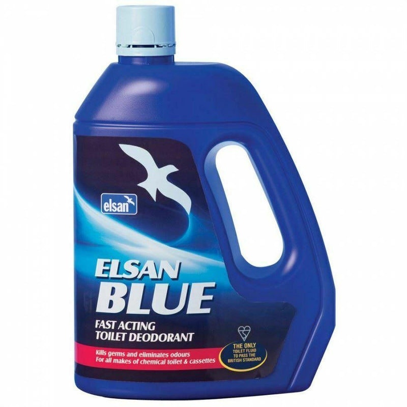 Elsan 2L Blue Perfumed Toilet Fluid Chemical Elsan - UK Camping And Leisure