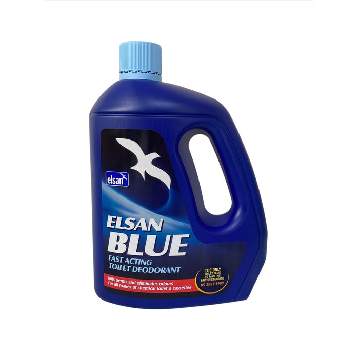 Elsan 4L Blue Perfumed Toilet Fluid Chemical Elsan - UK Camping And Leisure