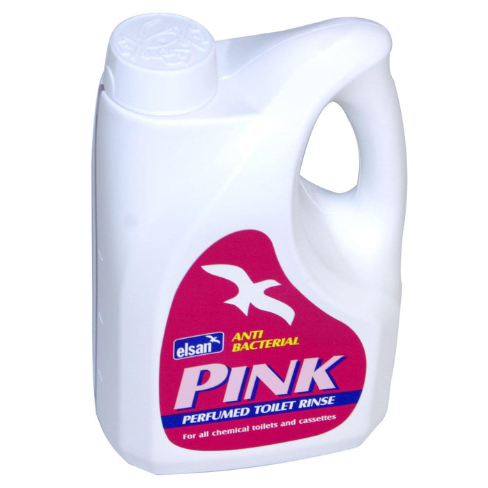 Elsan Pink Toilet Fluid Chemical Cleaner Elsan - UK Camping And Leisure