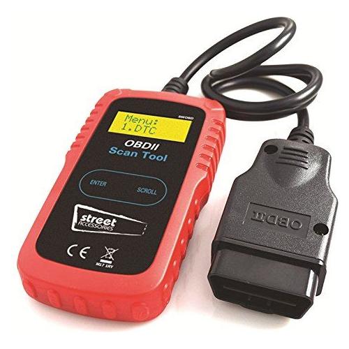 EOBD OBDII OBD2 Car Fault Code Reader Vehicles Scanner Tool Diagnostic Streetwize - UK Camping And Leisure