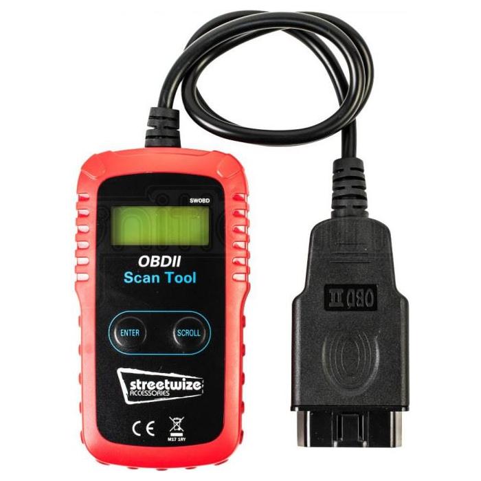 EOBD OBDII OBD2 Car Fault Code Reader Vehicles Scanner Tool Diagnostic Streetwize - UK Camping And Leisure