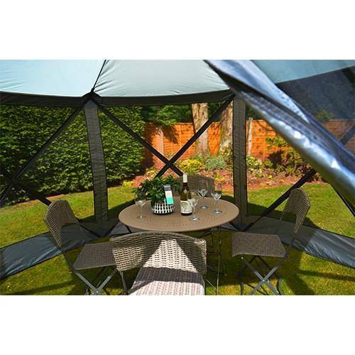 Event Garden Gazebo 3.6m x 3m Outdoor Marquee Party Tent Shelter Pavilion Maypole - UK Camping And Leisure